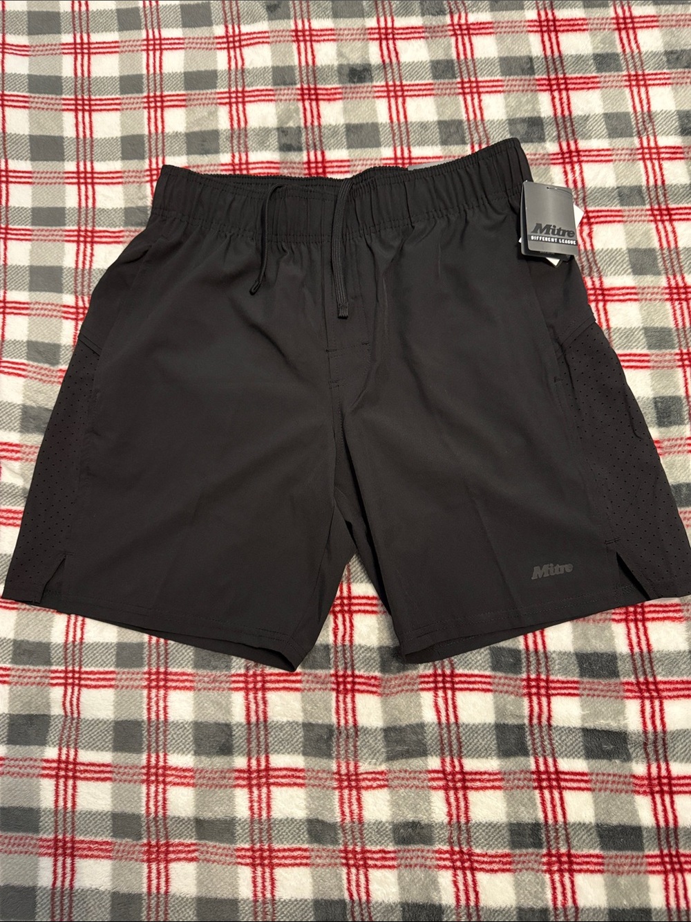 Mitre Men's Black Performance Training Shorts